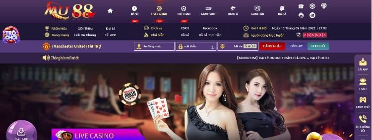 Đừng bỏ lỡ các dealer nữ xinh đẹp, quyến rũ tại Casino trực tuyến MU88